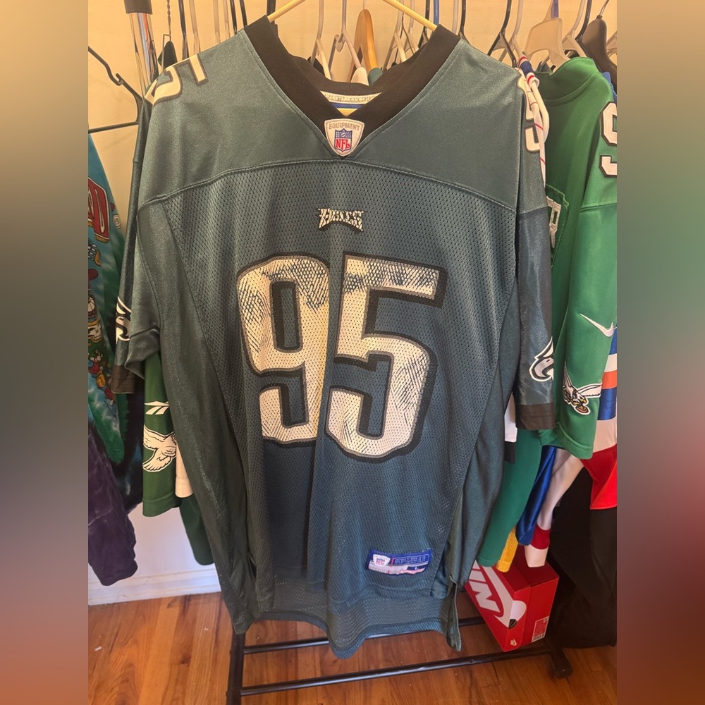 Vintage Jerome McDougal Philadelphia Eagles Jersey
